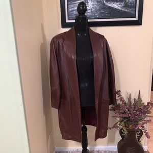 Georgetown Leather Vintage Coat